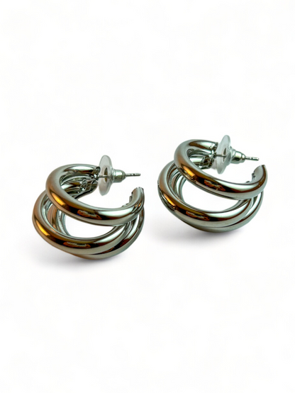 TripleHoop Earrings