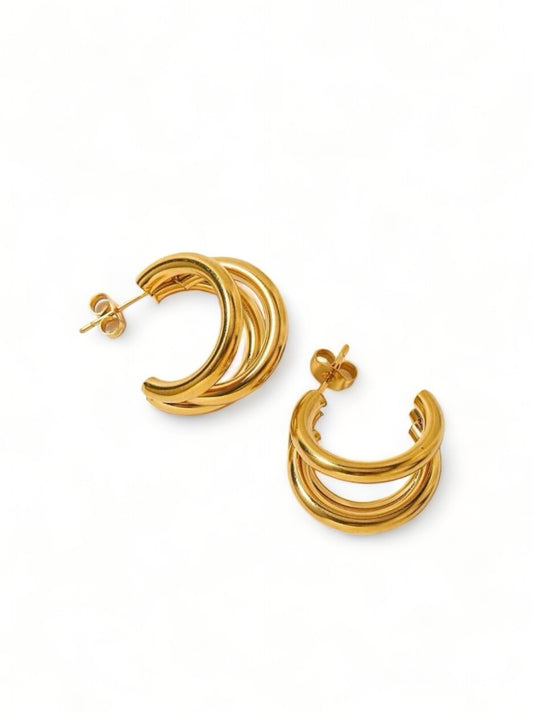 TripleHoop Earrings