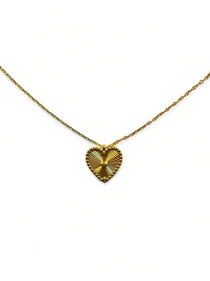 Golden Heart Necklace