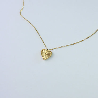 Golden Heart Necklace