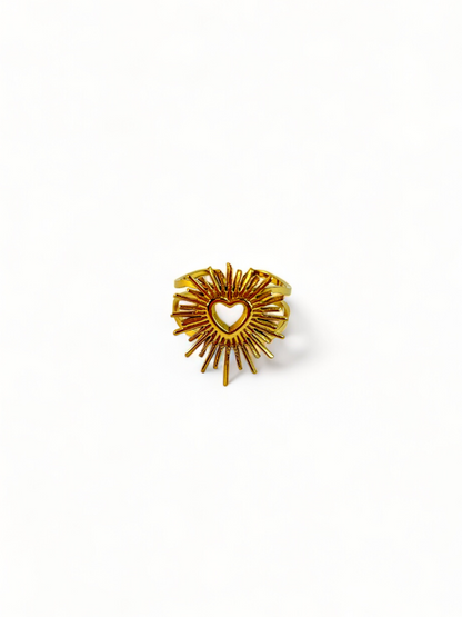 Shinning Heart Ring