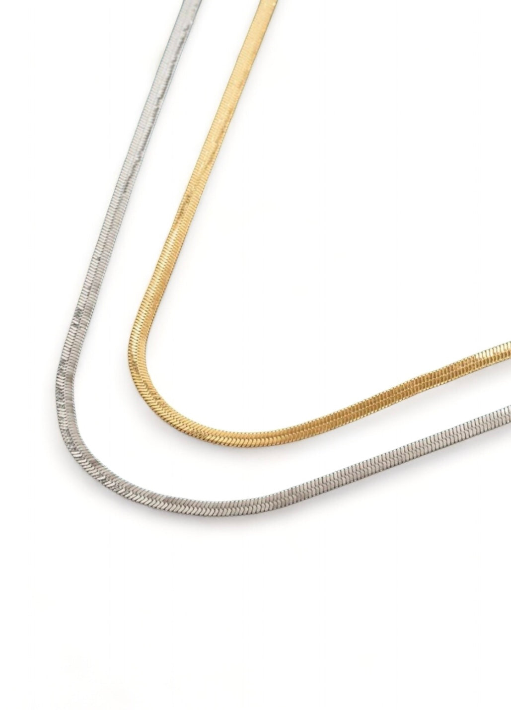 The Flat Snake Chain Necklace