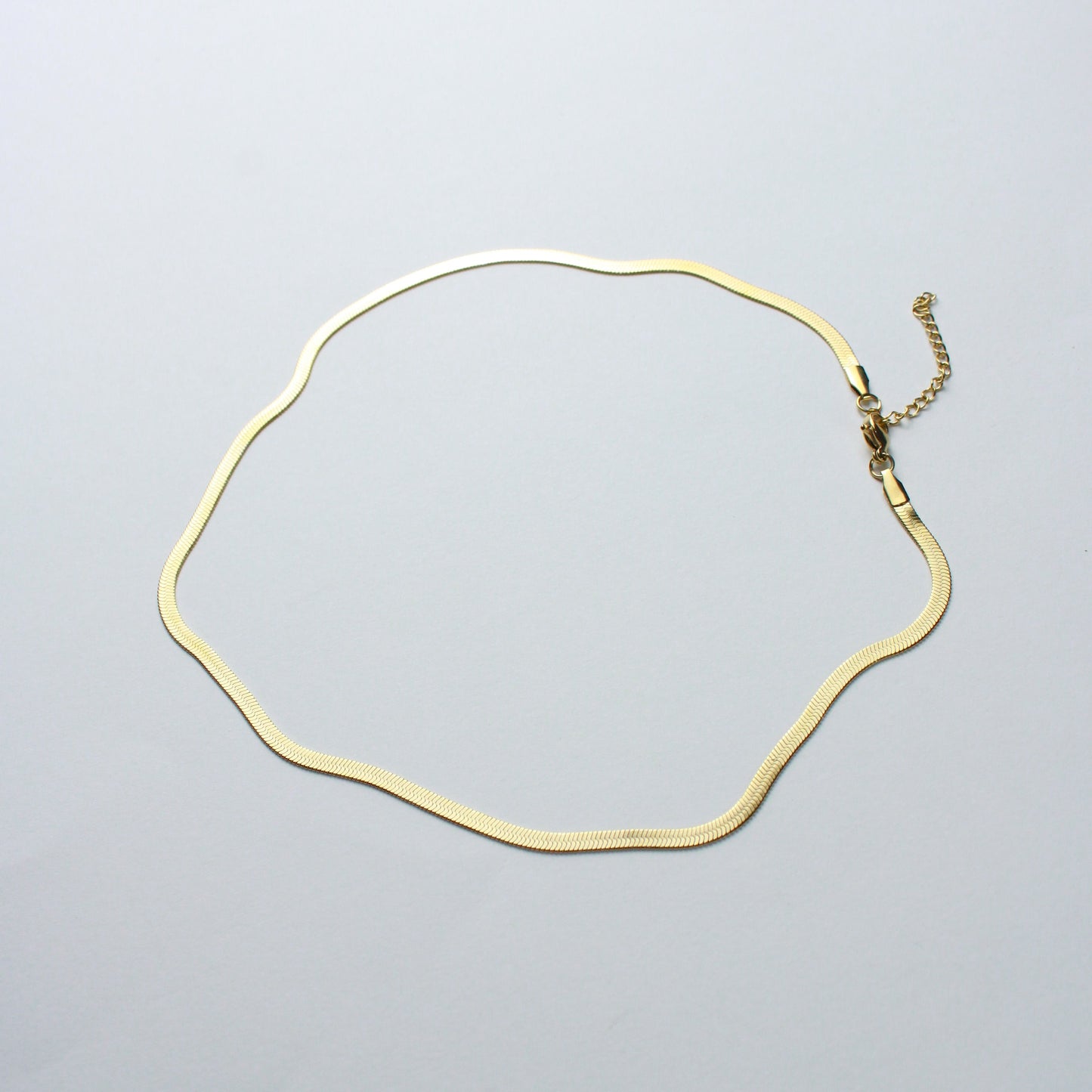 The Flat Snake Chain Necklace