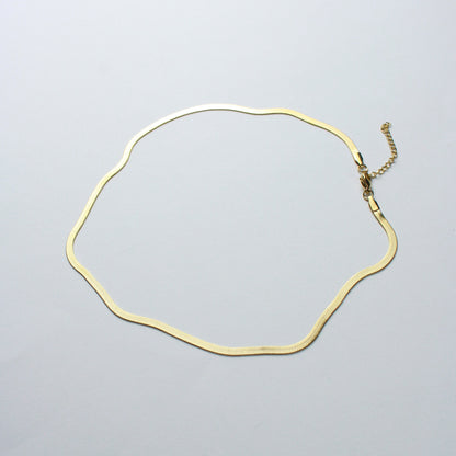 The Flat Snake Chain Necklace