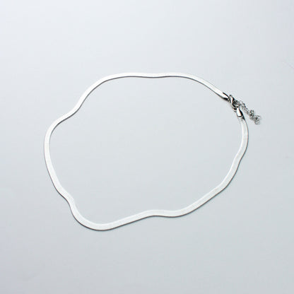 The Flat Snake Chain Necklace