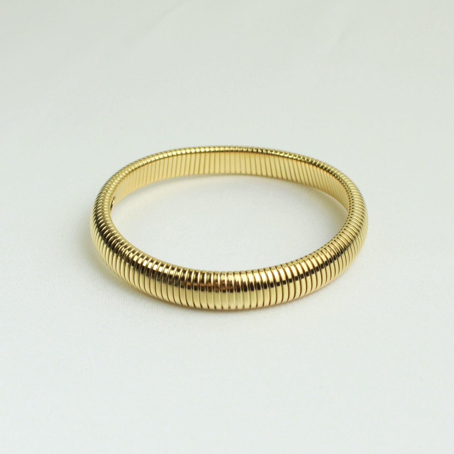 Elastic Gold Snake Bangle Stainless steel