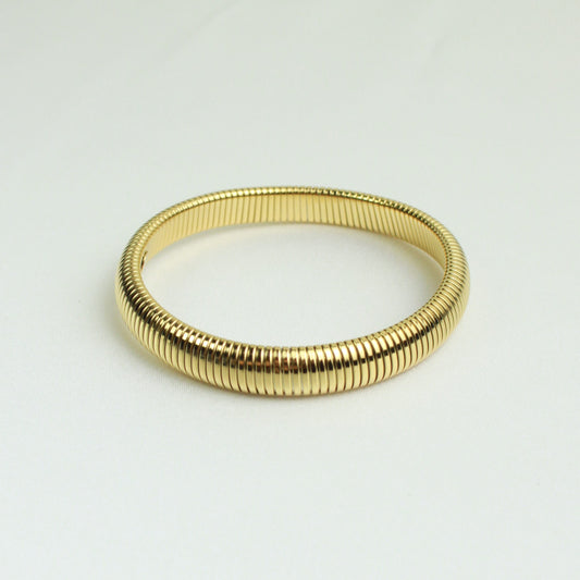 Elastic Gold Snake Bangle Stainless steel