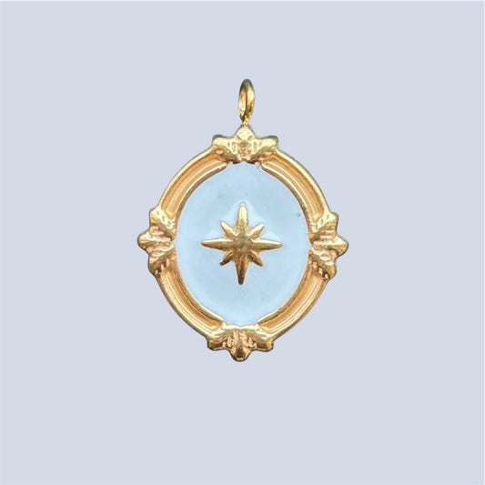 Vintage White Pendant