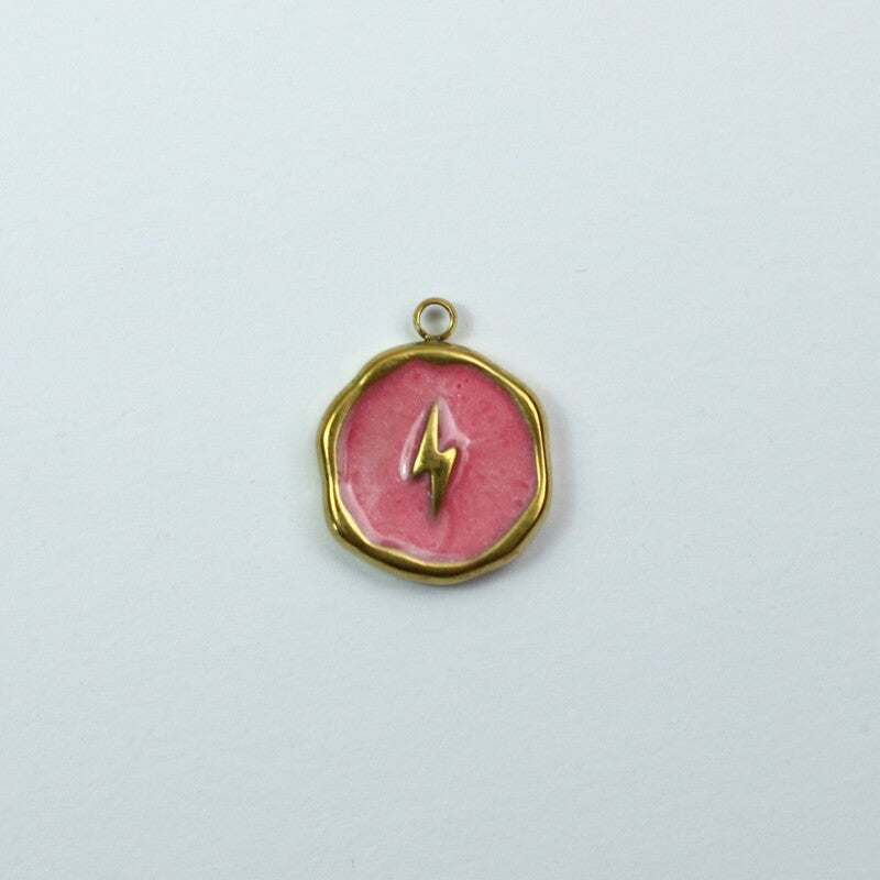 Coin Pink Lightning Bolt