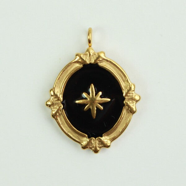 Vintage Black Pendant