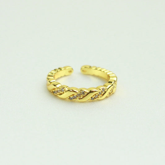 Gold Dainty Gems Ring