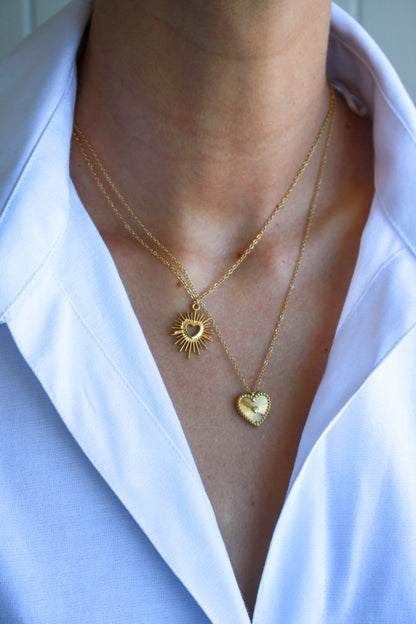 Golden Heart Necklace