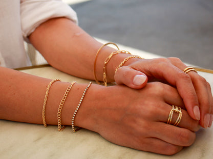 The Curb Chain Bracelet