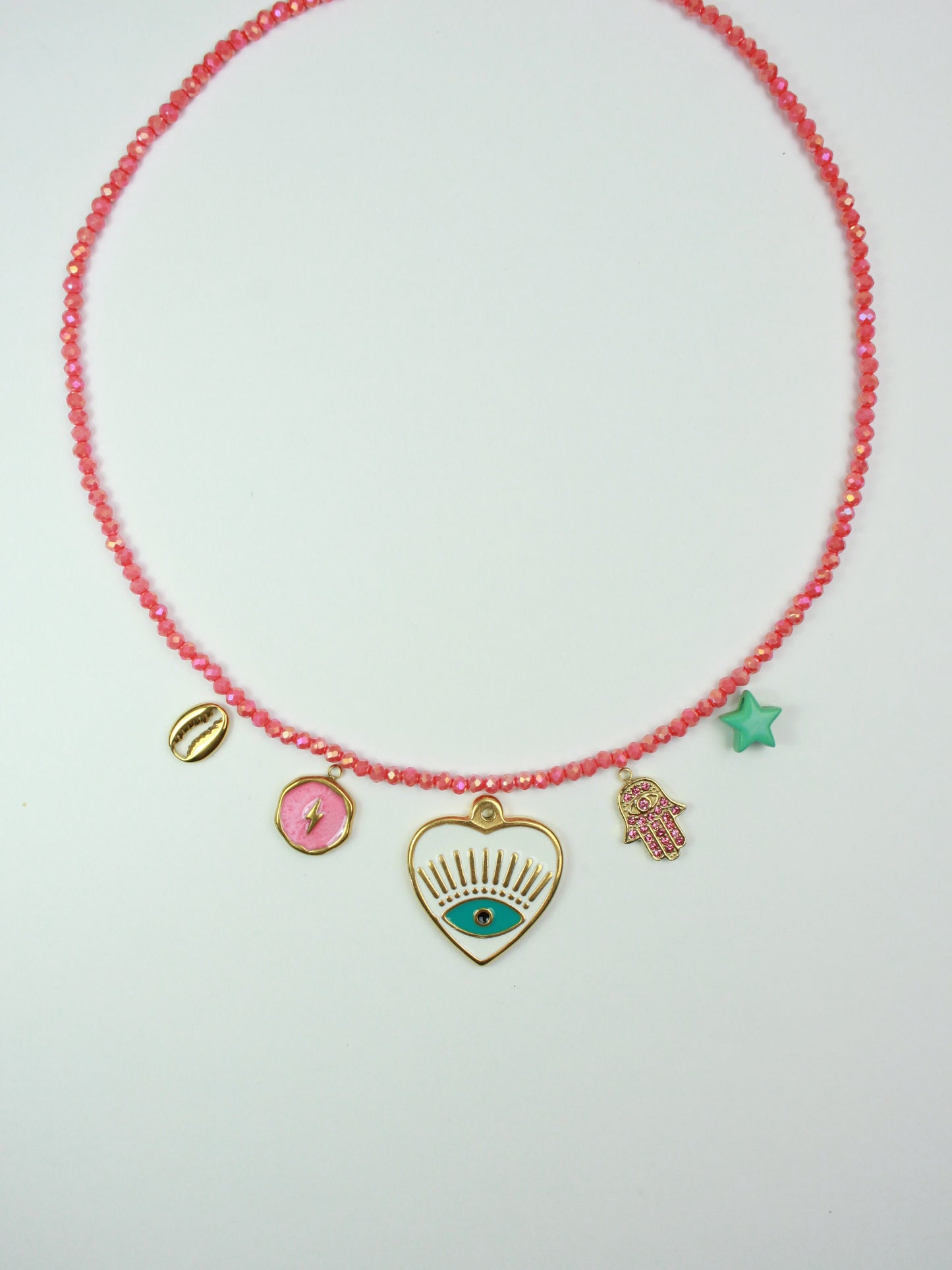 DYO Beaded Charm Necklace