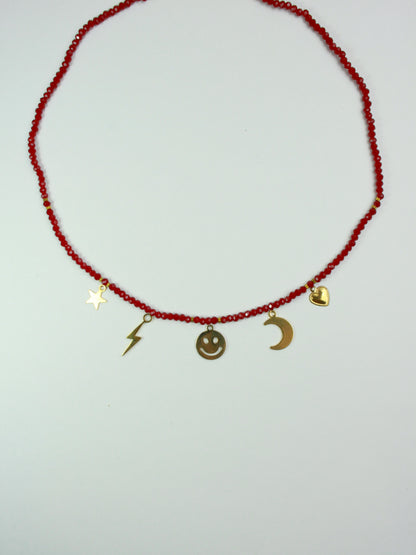 DYO Beaded Charm Necklace