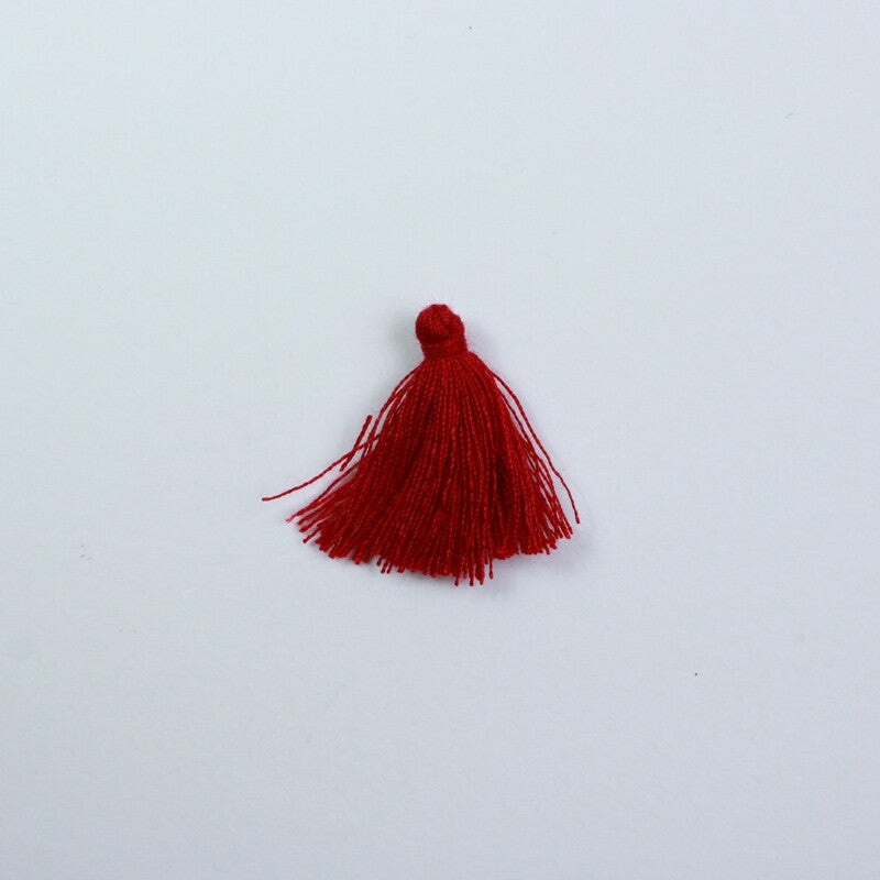 Tassle Deep Red