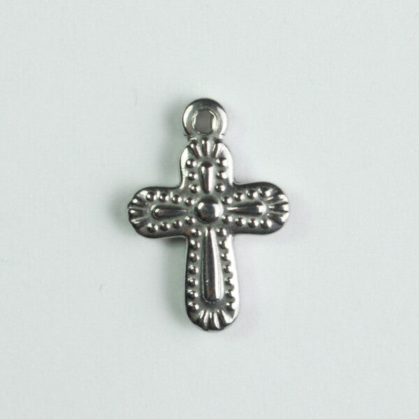 Detailed Cross (Silver)