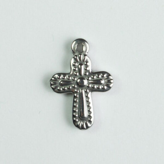 Detailed Cross (Silver)