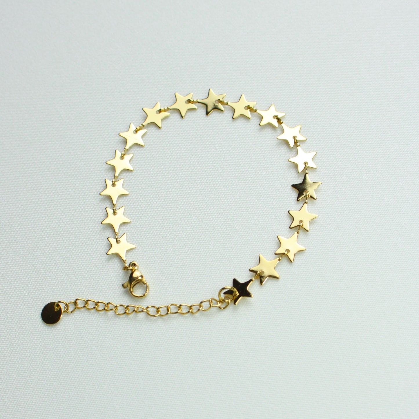 gold stars bracelet
